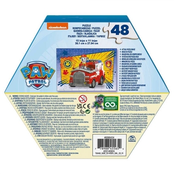 Пазл Spin Master Games Цуценячий патруль Маршал, 48 шт., 28 х 38 см (SM98468/6066434-2) - Pampik - 5