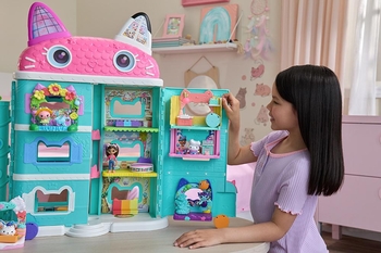 Игровой набор Spin Master Кукольный домик Габби в кино: Балкончик-портал Кухня Кексика (SM36277/6074281) - Pampik - 9