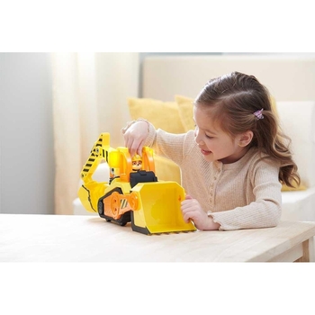 Игровой набор Spin Master Rubble&Crew Кремез и команда: Бульдозер Кремеза строительный автомобиль-трансформер Делюкс (SM28507/6068074) - Pampik - 5