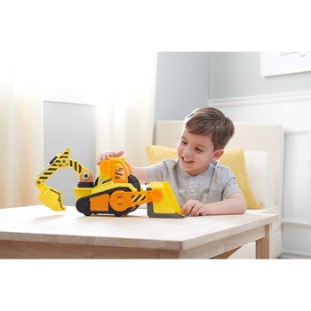 Игровой набор Spin Master Rubble&Crew Кремез и команда: Бульдозер Кремеза строительный автомобиль-трансформер Делюкс (SM28507/6068074) - Pampik - 15