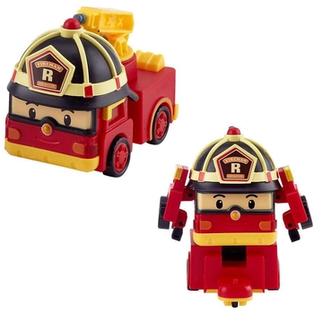 Игровой набор Robocar Poli Мини спасатели-трансформеры Делюкс, 6 шт. (ZR-915) - Pampik - 4