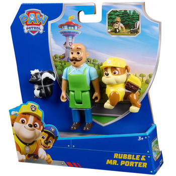 Коллекционные фигурки Spin Master Щенячий патруль: Кремез, мистер Портер и скунс (SM97242/6072996) - Pampik - 4