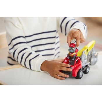 Игровой набор Spin Master Rubble&Crew Кремез и команда: Базовый строительный автомобиль с фигуркой Чарджера (SM28500/6066539) - Pampik - 12