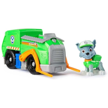 Игровой набор Spin Master Paw Patrol Базовый спасательный автомобиль с водителем Рокки (SM97237/6071213) - Pampik - 3