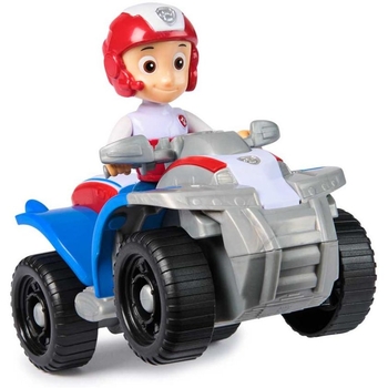 Игровой набор Spin Master Paw Patrol Базовый спасательный автомобиль с водителем Райдер (SM97237/6071212) - Pampik - 5