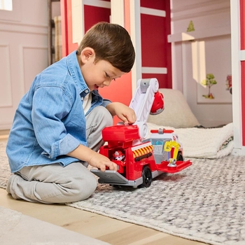 Большой пожарный автомобиль делюкс Spin Master Щенячий патруль Пожарная спасательная миссия, со светом и звуком (SM97239/6072600) - Pampik - 11