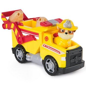 Игровой набор Spin Master Щенячий патруль: большой спасательный автомобиль с водителем Крепыш (SM97236/6072662) - Pampik