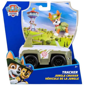 Игровой набор Spin Master Paw Patrol Базовый спасательный автомобиль с водителем Трекер (SM97237/6071224) - Pampik