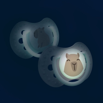 Пустышка силиконовая Lovi CapiChill, динамическая, 18+ мес, 2 шт., розовый (22/934girl) - Pampik - 5