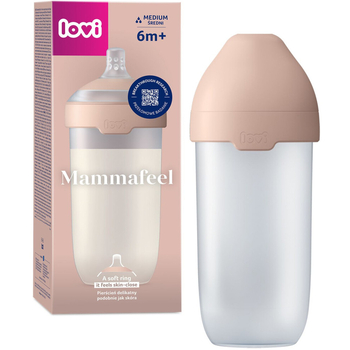 Пляшечка для годування Lovi Mammafeel, 330 мл (21/597) - Pampik