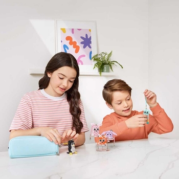 Набір для створення брелоків-трансформерів Make it Real. Linxo Звірята Пінгвін (MR6101-3) - Pampik - 6