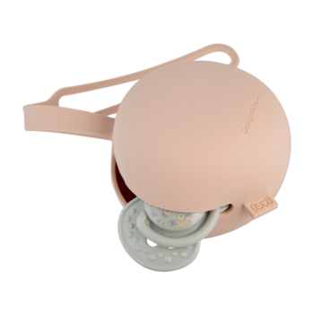 Силіконовий футляр LOVI для пустушки Nude (51/032_pin) - Pampik - 4