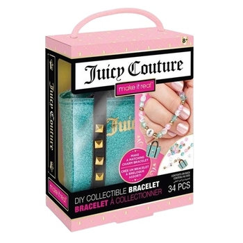 Набір для створення колекційного шарм-браслету Make It Real Juicy Couture Тіффані (MR4471-2) - Pampik