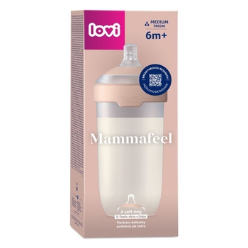 Пляшечка для годування Lovi Mammafeel, 330 мл (21/597) - Pampik - 2