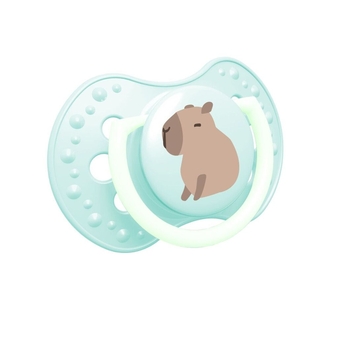 Пустышка силиконовая Lovi CapiChill, динамическая, 0-6 мес, 2 шт., голубой (22/932boy) - Pampik - 2