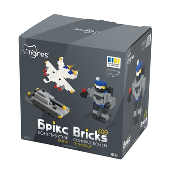Конструктор Tigres Брикс Техник, 600 элементов (40016) - Pampik