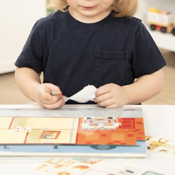 Набор многоразовых наклеек Melissa & Doug Мой город (SM93209/6805) - Pampik - 7