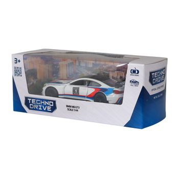 Автомодель TechnoDrive BMW M6 GT3, белый (250408) - Pampik - 10