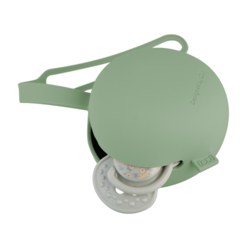 Силіконовий футляр LOVI для пустушки Pistachio (51/032_gre) - Pampik - 2