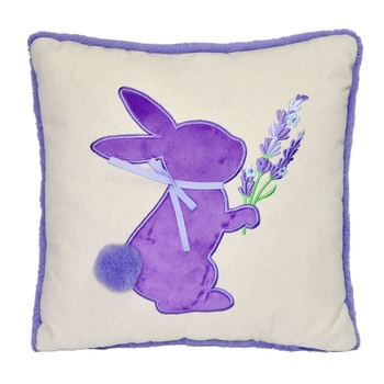 Подушка декоративная Tigres Зайчик с лавандой, 33х33 см (ПД-0497) - Pampik