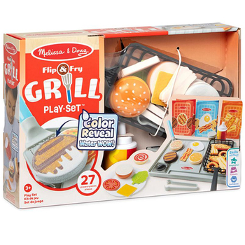 Ігровий набір Melissa & Doug Water WOW Набір для грилю (SM93239/6074893) - Pampik