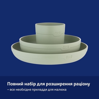 Набір посуду LOVI з чашкою Pistachio (21/533_gre) - Pampik - 2