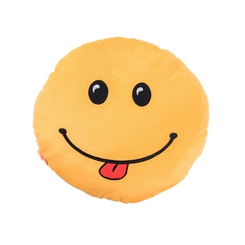 Подушка декоративная Tigres 86 Смайлик-привереда, 34х34 см (ПШ-0077) - Pampik