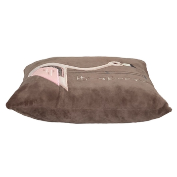 Подушка декоративная Tigres Flamingo Birds, 33х33 см (ПД-0493) - Pampik - 2