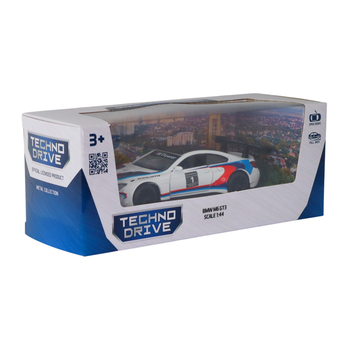 Автомодель TechnoDrive BMW M6 GT3, белый (250408) - Pampik - 12