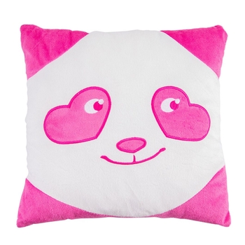Подушка декоративная Tigres Панда Смайл влюбленный (ПД-0152) - Pampik