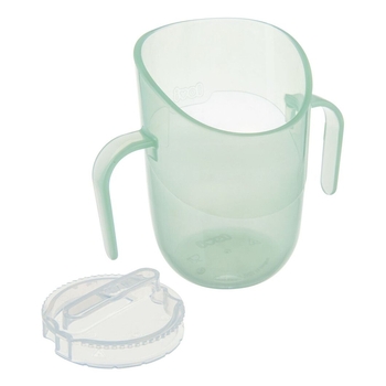 Чашка LOVI з вставкою Pistachio, 6 міс+ (35/368_gre) - Pampik - 4