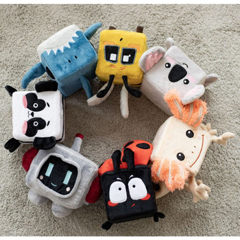 М'яка іграшка-кубик Tigres Акулка Денжі (ІГ-0251) - Pampik - 8