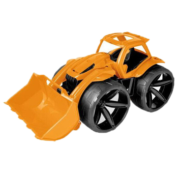 Бульдозер Wader Maximus, 68 см, помаранчевий (64540) - Pampik