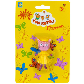 Колекційна фігурка Три кота Лапочка, з механічною функцією (T17179) - Pampik - 2
