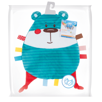 Іграшка плюшева Canpol babies Лісові друзі, блакитний (68/045_blu) - Pampik - 3