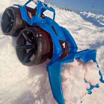 Бульдозер Wader Maximus, 68 см, синий (64520) - Pampik - 7