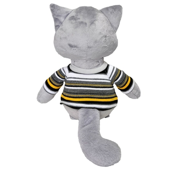 Мягкая игрушка Tigres Кошечка Лейла в одежде, 38 см (КО-0081) - Pampik - 3