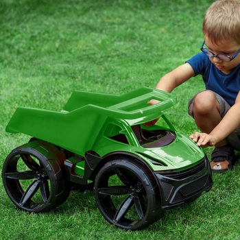 Самосвал Wader Maximus, 59 см, зеленый (64010) - Pampik - 4