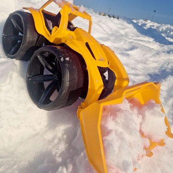 Бульдозер Wader Maximus, 68 см, жовтий (64530) - Pampik - 7