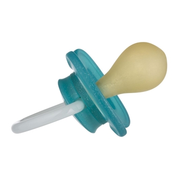 Пустушка латексна Canpol babies Space кругла, 0-6 місяців, синій (23/221_blu_new) - Pampik - 2