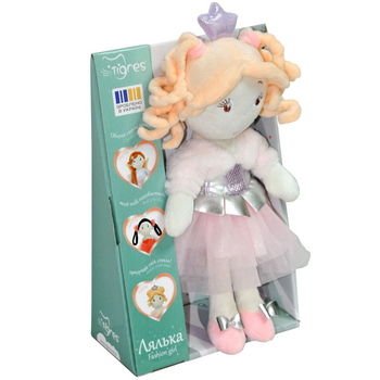 М'яка лялька Tigres Fashion Girl Лаура, 32 см (ЛЯ-0047) - Pampik - 4