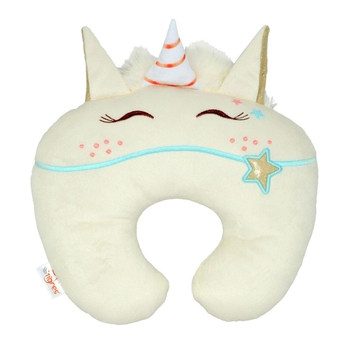 Подушка-підголовник Tigres Єдиноріг Лілу, білий (ПД-0459) - Pampik - 2