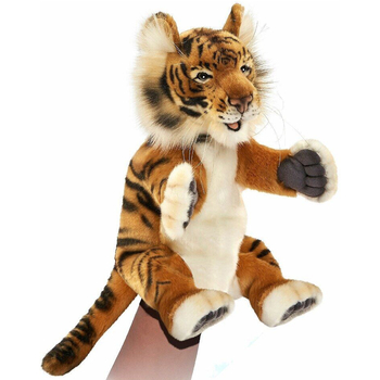 М'яка іграшка на руку Hansa Puppet Тигр, 31 см (4039) - Pampik