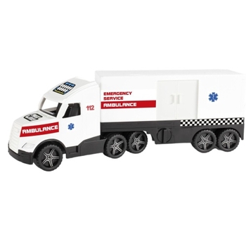 Автомобіль Wader Magic Truck Швидка допомога, білий (36211) - Pampik
