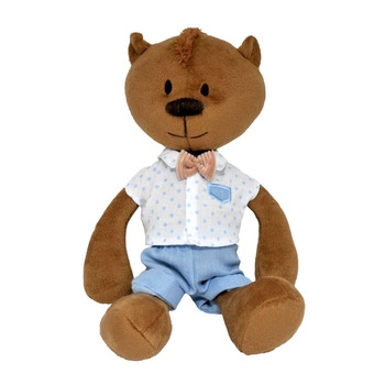 М'яка іграшка Tigres Ведмедик Адріан, 40 см, коричневий (ВЕ-0215) - Pampik - 2