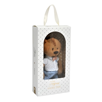 М'яка іграшка Tigres Ведмедик Адріан, 40 см, коричневий (ВЕ-0215) - Pampik - 3