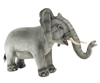 М'яка іграшка Hansa Animal Seat Слон, довжина 106 см (6081) - Pampik
