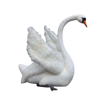 М'яка іграшка Hansa Лебідь Білий, 125 см (4610) - Pampik