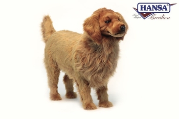 Мягкая игрушка Hansa Animal Seat Золотистый ретривер, длина 100 см (6346) - Pampik - 2