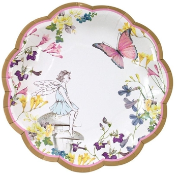 Одноразові тарілки Talking Tables TRULY FAIRY із хвилястими краями, 12 шт. (TSFAIRY-PLATE) - Pampik